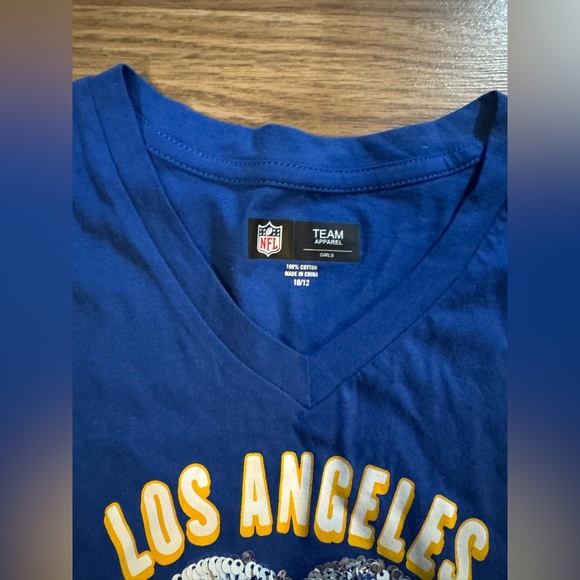 NFL Team Apparel Blue T-Shirt - Picture 5 of 6